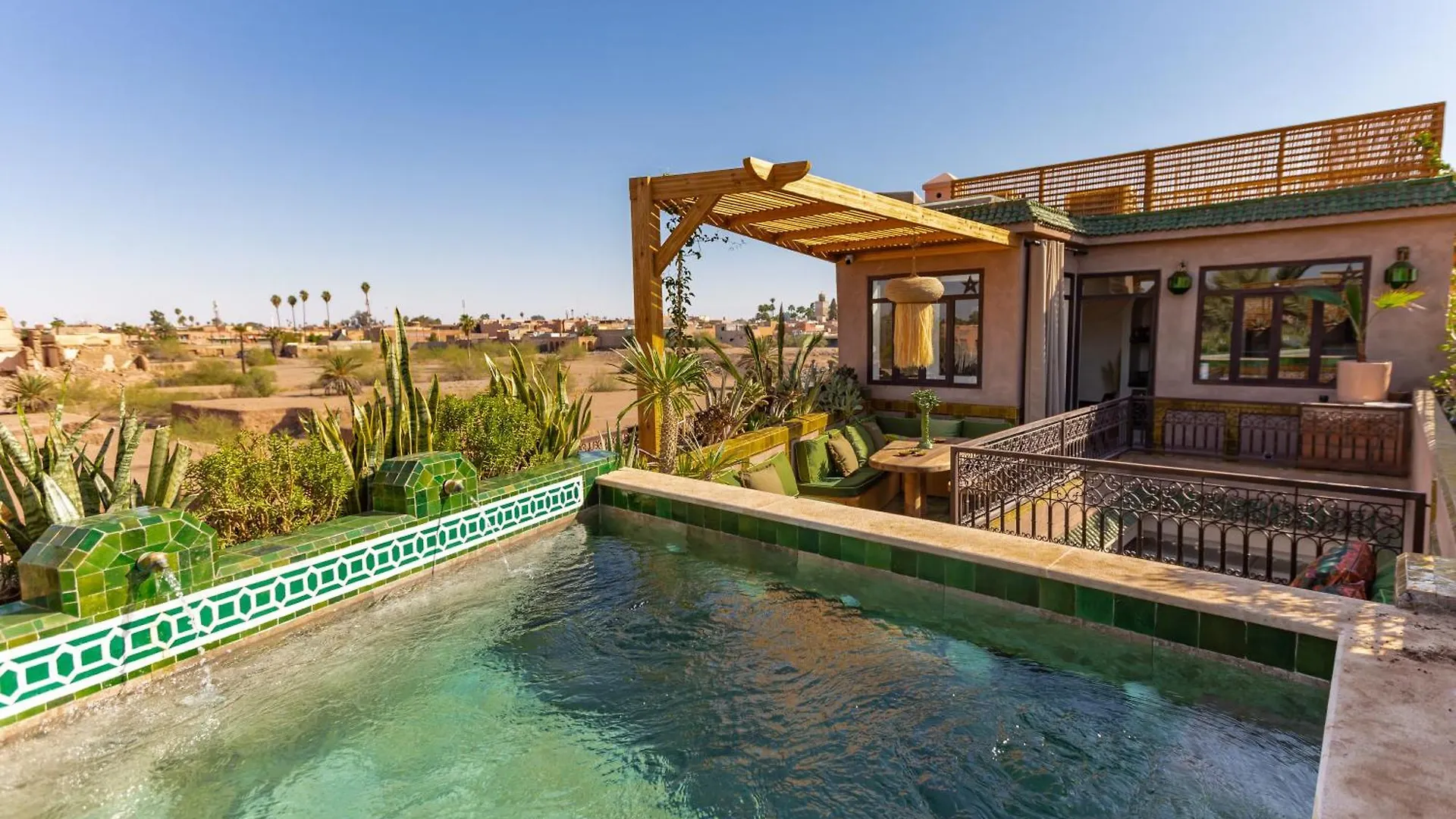 Prázdninový dům Riad Lulua Exclusif 3 Chambres Et Piscine Rooftop Marakéš