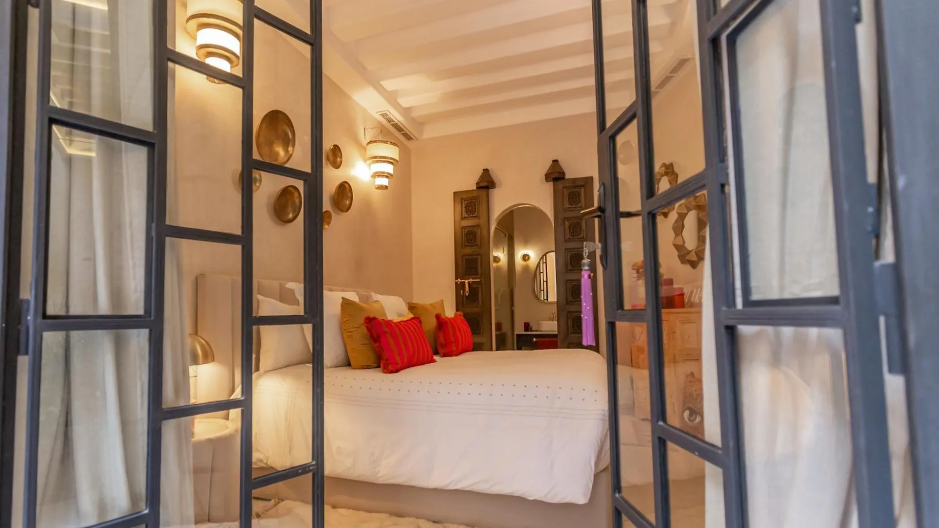 Ferienhaus Riad Lulua Exclusif 3 Chambres Et Piscine Rooftop Marrakesch