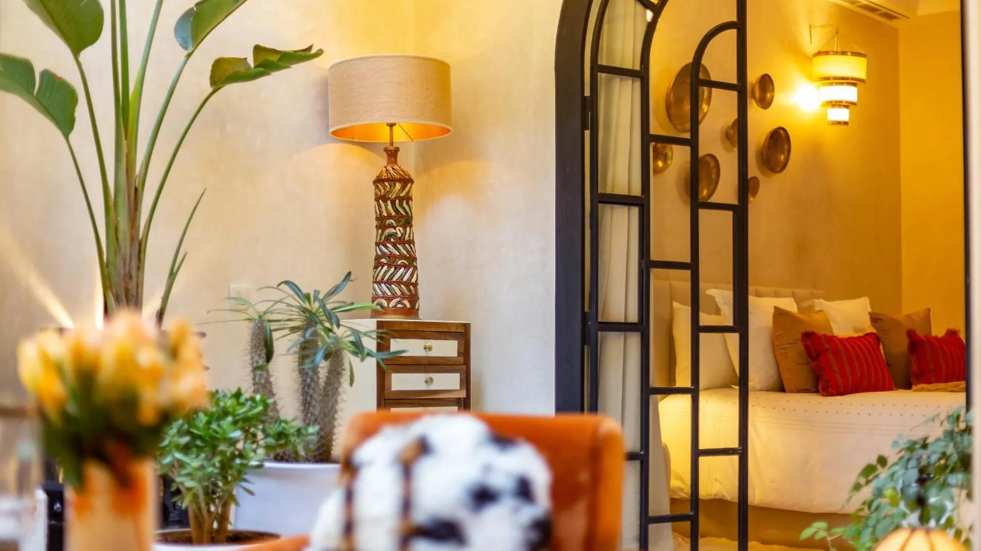 Ferienhaus Riad Lulua Exclusif 3 Chambres Et Piscine Rooftop Marrakesch